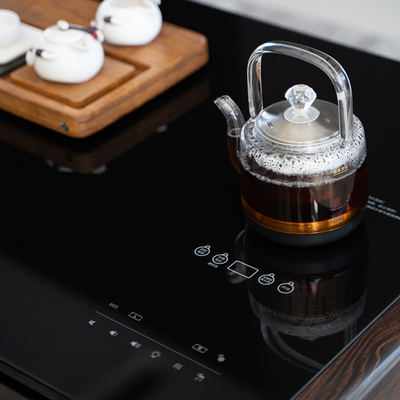 2024 Primst Luxury Tables Smart Tea Table Boling Kettel Tea Pot Set и ящик холодильника