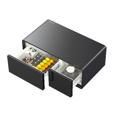 110-220V умный кофейный стол с 2 шкафчиками холодильника и портами USB