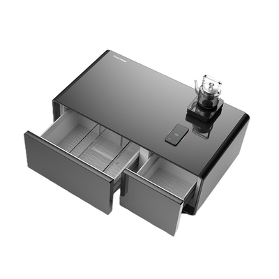 110-220V умный кофейный стол с 2 шкафчиками холодильника и портами USB