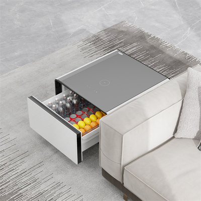 65L Cubage Mini Smart Side Tea Table с беспроводной зарядкой и холодильным ящиком
