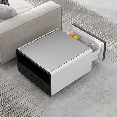 65L Cubage Mini Smart Side Tea Table с беспроводной зарядкой и холодильным ящиком