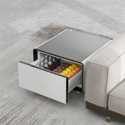 65L Cubage Mini Smart Side Tea Table с беспроводной зарядкой и холодильным ящиком