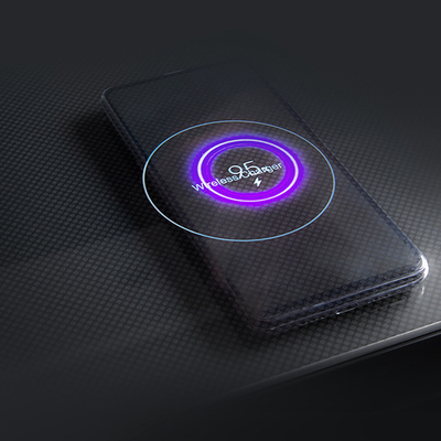 Умный пристельный стол с беспроводным зарядом USB